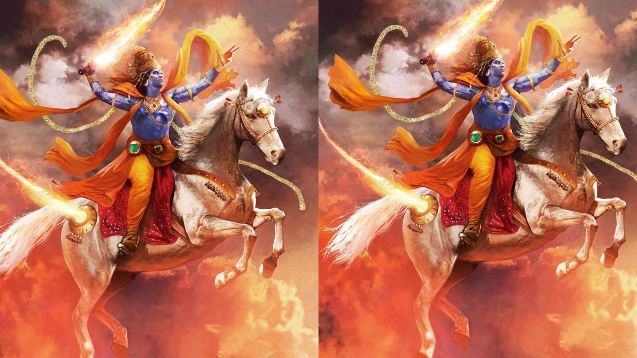 Lord Kalki (future avatar of Lord Vishnu) by authaigallery on DeviantArt