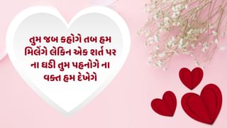 તેરે પાસ નહીં, તેરે સાથ હૂં, બસ જીને કે લિએ ઈતના હી કાફી હૈ – જેવી લવ શાયરી વાંચો