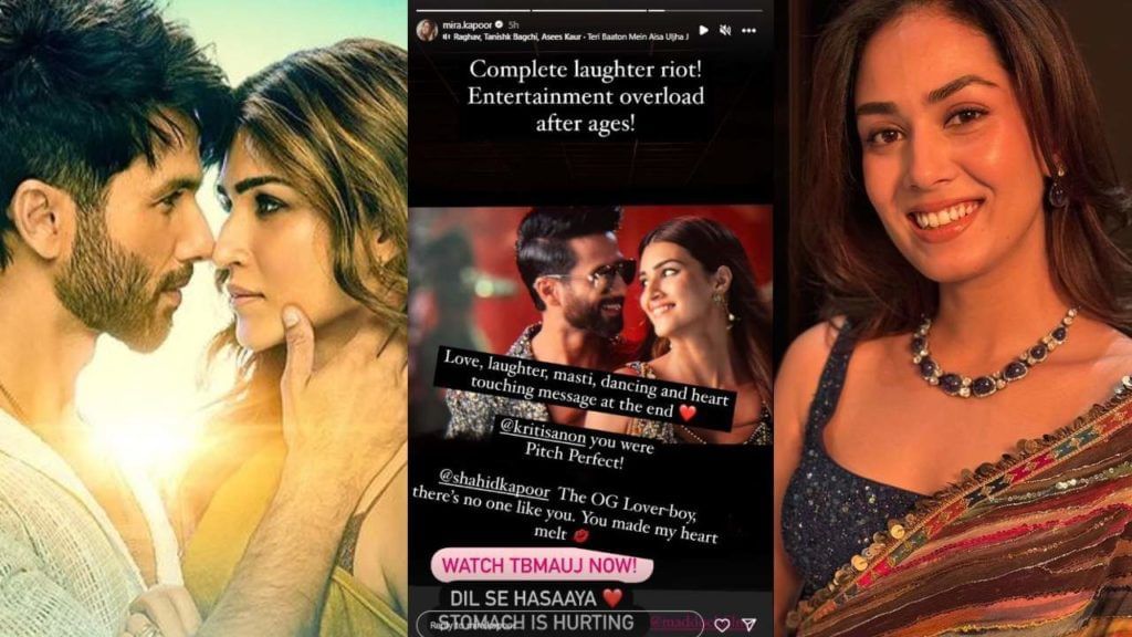 TBMAUJ Review: Shahid Kapoor's movie 'Teri Bato Mein Ulja Jiya'? review Wife Meera Rajput explained