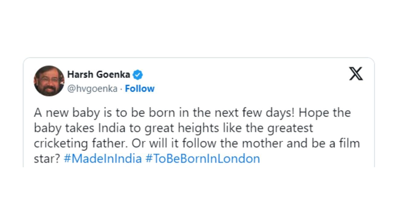 virat kohlis wife anushka sharma gave birth second baby harsh goenka (2)