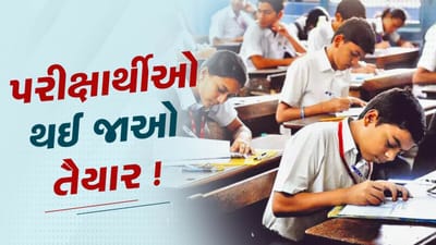 Gandhinagar Video: ગુજરાત બોર્ડની પરીક્ષાની હોલ ટિકિટ વેબસાઈટ પર ઉપલબ્ધ, પેપરલીકની ખોટી અફવા ફેલાવનારને થશે સજા
