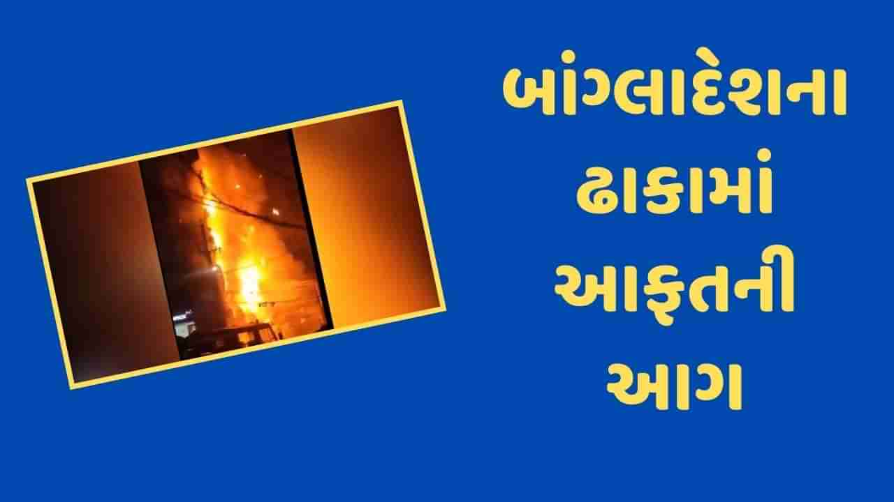 Breaking News: બાંગ્લાદેશની રાજધાની ઢાકામાં લાગી ભીષણ આગ, અત્યાર સુધીમાં 44 લોકોના મોત, 20ની હાલત ગંભીર