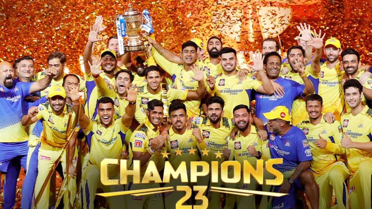 In IPL 2023, under the captaincy of Mahendra Singh Dhoni, the team has already won the title 5 times.  In this league, after CSK, Mumbai is the team that has won the IPL title 5 times.