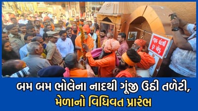 બમ બમ ભોલે અને જય ગીરનારીના નાદ સાથે ભવનાથની તળેટીમાં મહાશિવરાત્રીના મેળાનો થયો પ્રારંભ- જુઓ વીડિયો