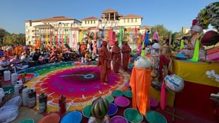 સાળંગપુર ધામમાં 51,000 કિલોથી વધુ રંગોથી મનાવાયો રંગોત્સવ, હનુમાનદાદાને કરાયો ભવ્ય શણગાર