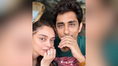 અદિતિ રાવ હૈદરી અને સિદ્ધાર્થે ગુપચુપ કરી સગાઈ, લગ્નની ચર્ચાઓ વચ્ચે શેર કરી તસવીર