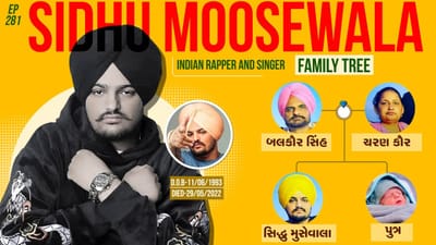  પંજાબી ગાયક સિદ્ધુ મૂઝવાલાના ગીતોના ચાહક માત્ર પંજાબી જ નહીં પણ વિદેશી ચાહકો પણ હતા.સિદ્ધુ મુસેવાલાનું 295 નામનું એક ખૂબ જ લોકપ્રિય ગીત પણ છે, તો આજે તેના પરિવાર વિશે જાણીએ.