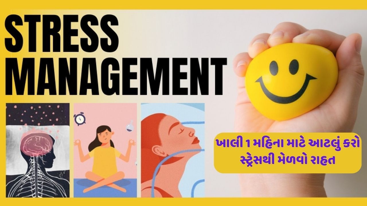 Stress Management : એક મહિના સુધી આ આદતો અપનાવો, સ્ટ્રેસમાંથી રાહત મળવા લાગશે એ નક્કી