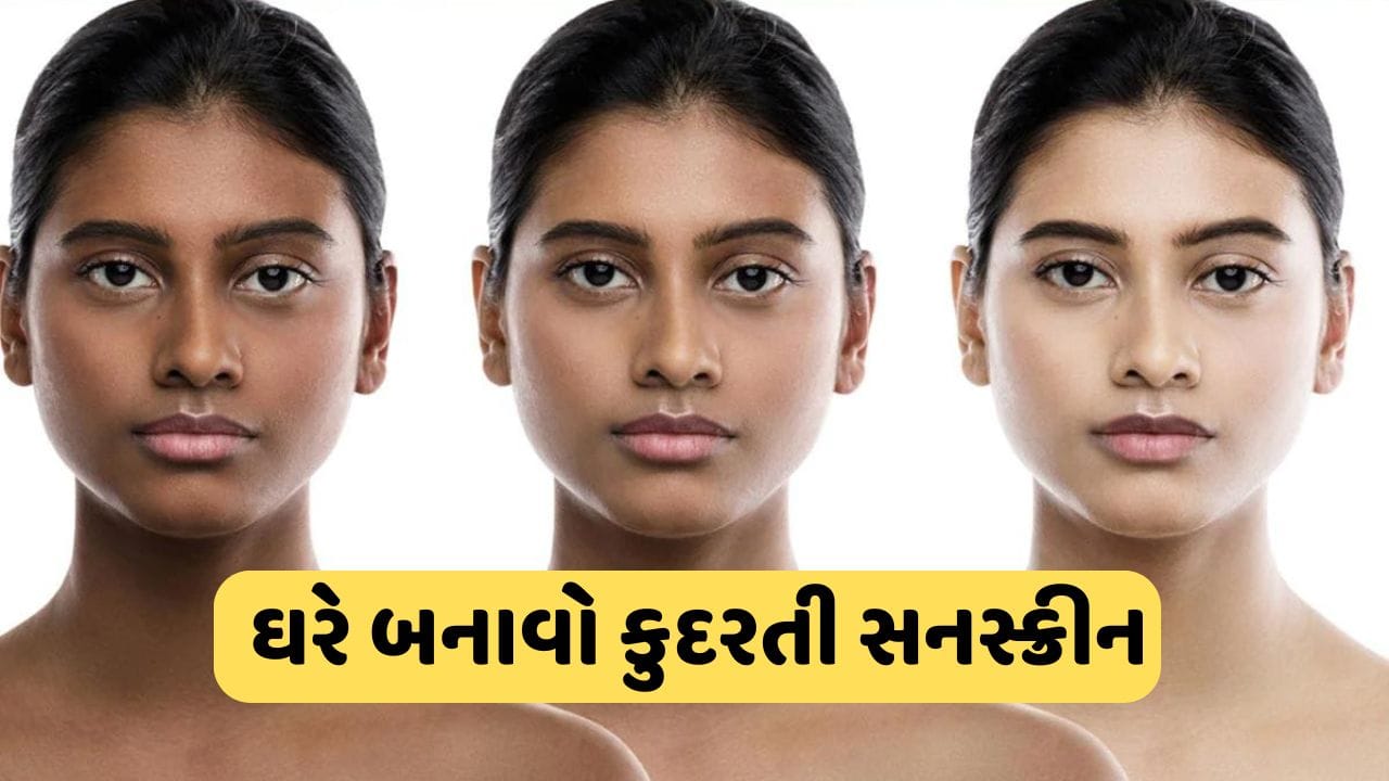 Health Tips: ગરમીમાં રંગ કાળો નહીં પડે, આ 5 વસ્તુઓથી ઘરે બનાવો કુદરતી સનસ્ક્રીન
