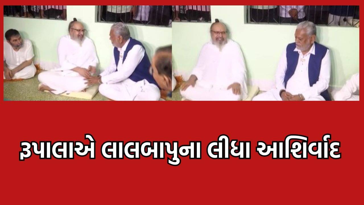 ક્ષત્રિયોના આસ્થાના કેન્દ્ર ગણાતા ગધેથડ ગાયત્રી આશ્રમ જઈ રૂપાલાએ લાલબાપુના લીધા આશિર્વાદ, શું કહ્યુ લાલબાપુએ- જુઓ વીડિયો