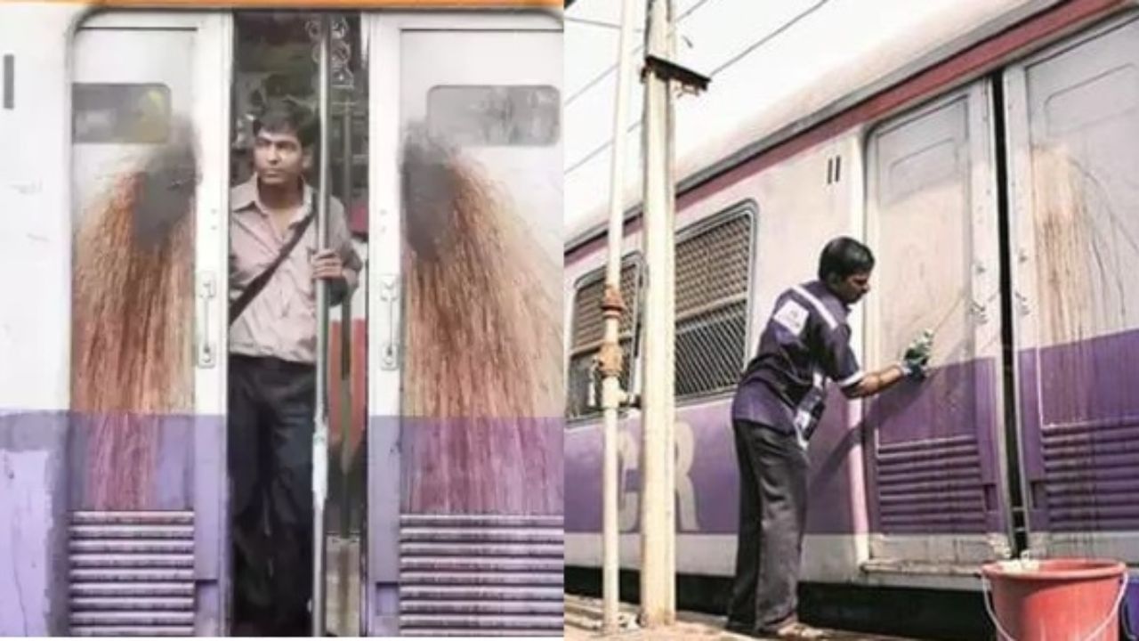 railway coaches cleaning