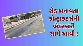 Ahmedabad : રોડ બનાવવાની કામગીરીમાં કોન્ટ્રાક્ટર્સની ક્ષતિ સામે આવી, લોકોના ચપ્પલ ચોંટવા લાગ્યા, જુઓ Video