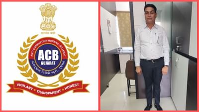 CID ક્રાઈમનો PSI 40000 ની લાંચ લેતા ACBના છટકામાં રંગે હાથ ઝડપાયો