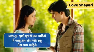 Love Shayari : હમને તેરી તસ્વીર મેં વો રંગ ભરે હૈ, કી લોગ દેખેંગે તુજે ઔર પૂછેંગે મુજે..વાંચો શાયરી