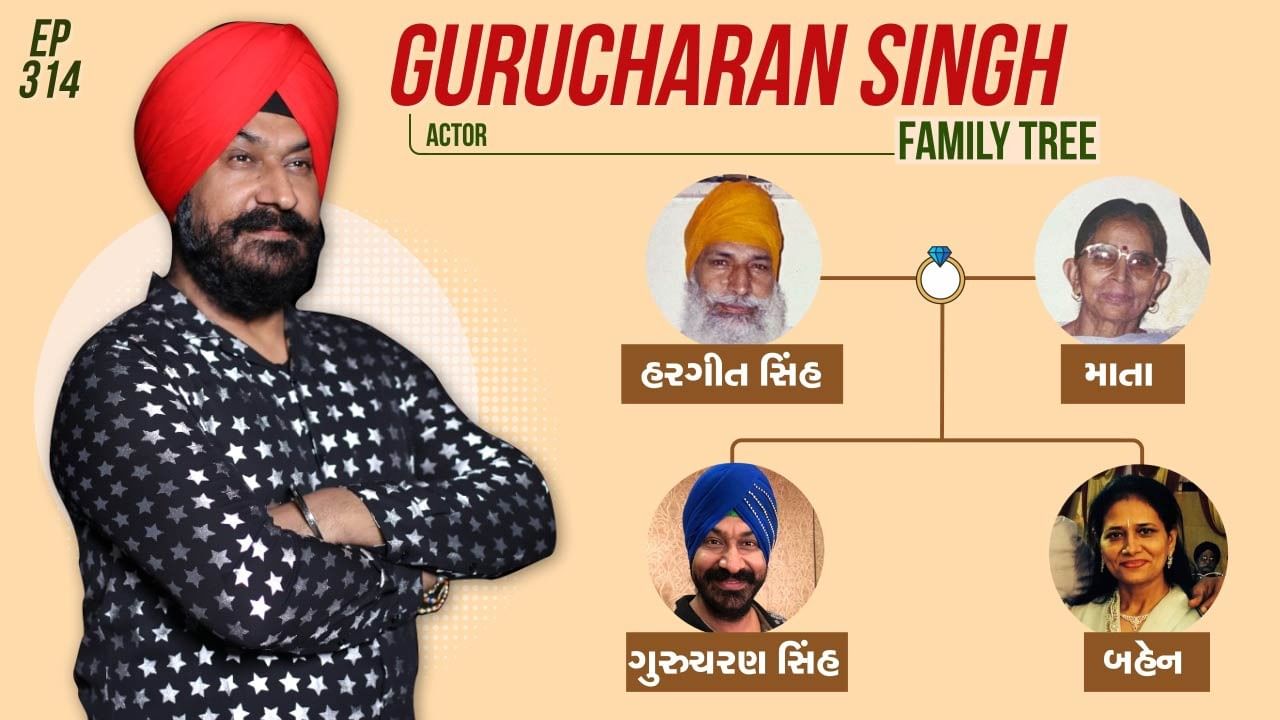 Taarak Mehta actor Gurucharan Singh Family tree