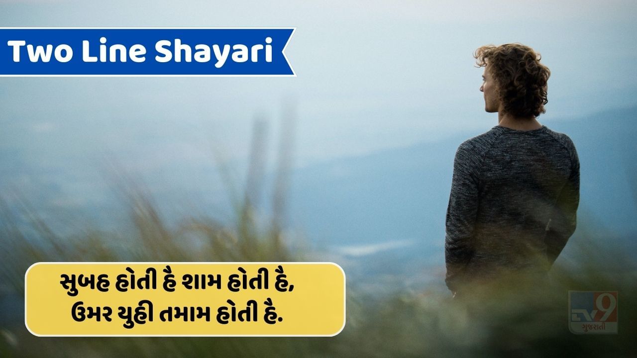 Two Line Shayari : તારીફ અપને આપ કી કરના ફિઝૂલ હૈ, ખુશ્બૂ ખુદ બતા દેતી હૈ કૌન સા ફૂલ હૈ..વાંચો શાયરી