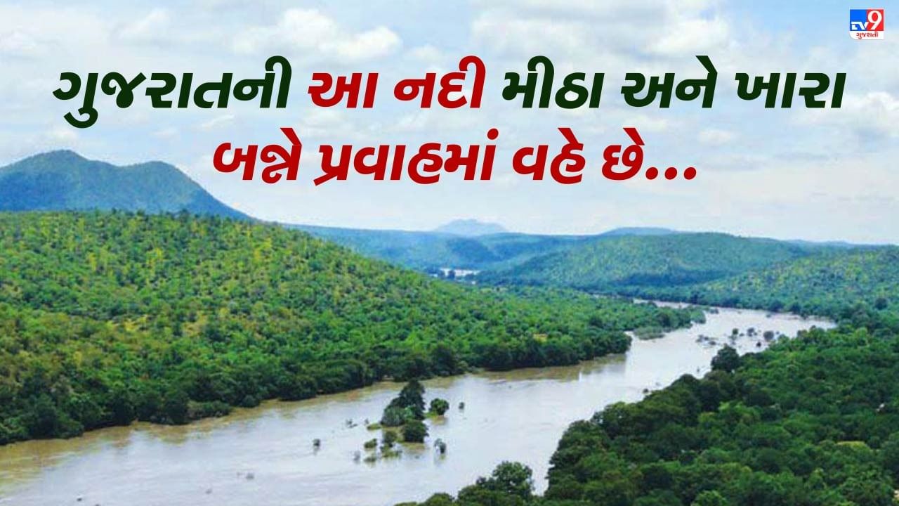 ગુજરાતમાં આ નદી મીઠા અને ખારા બંને પ્રવાહમાં વહી રહી છે, લોકમાતા તરીકે ઓળખાતી નદીનું રહસ્ય શું છે?