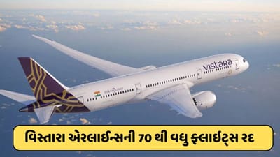 Video : વિસ્તારા એરલાઈન્સની 70થી વધુ ફ્લાઇટ્સ રદ, મુસાફરો રઝળ્યા, સોશિયલ મીડિયામાં ઠાલવ્યો રોષ