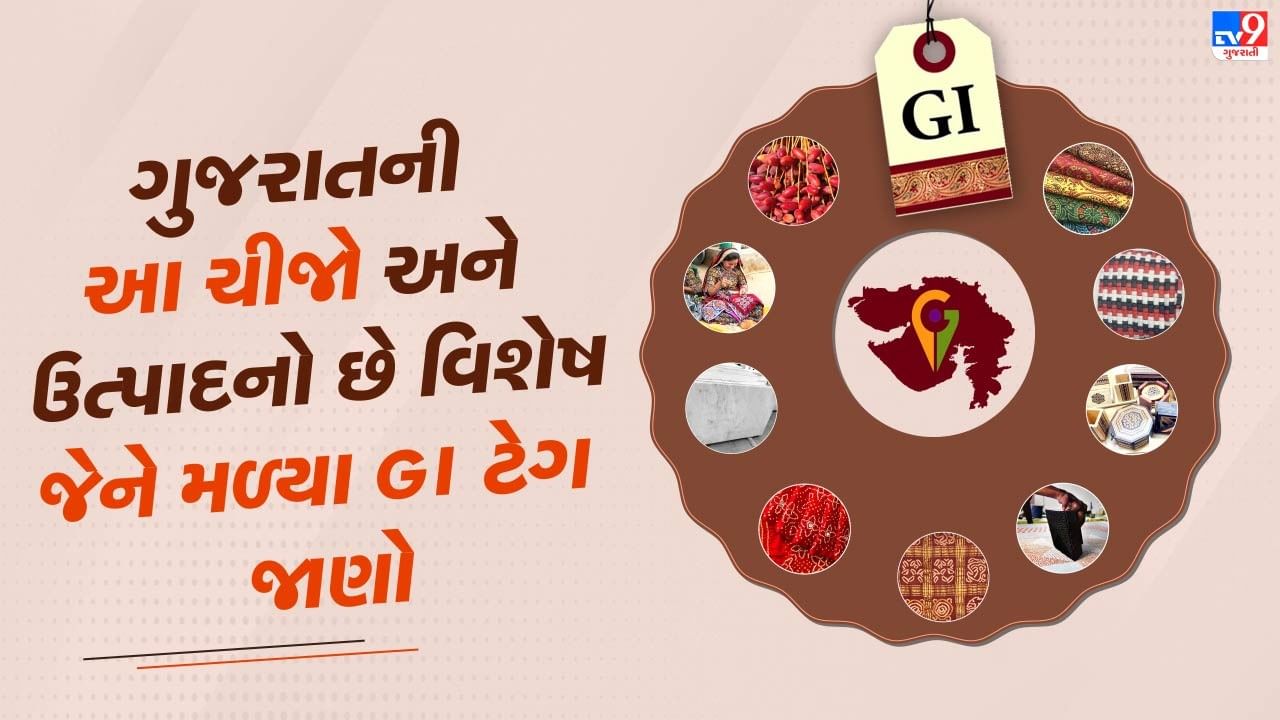 ગુજરાતની આ ચીજો અને ઉત્પાદનો છે વિશેષ, જેને મળ્યા GI ટેગ, જાણો