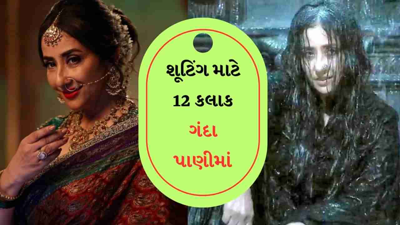 12 કલાક ગંદા પાણીમાં... મનીષા કોઈરાલાએ હીરામંડી માટે કરવું પડ્યું આ બધું કામ