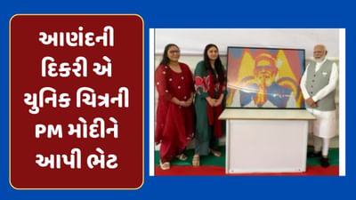 આણંદની પરિસાએ PM મોદીને આપી અનોખી ભેટ, રૂબીક ક્યુબથી બનાવ્યું વડાપ્રધાનનું ચિત્ર, જુઓ VIDEO