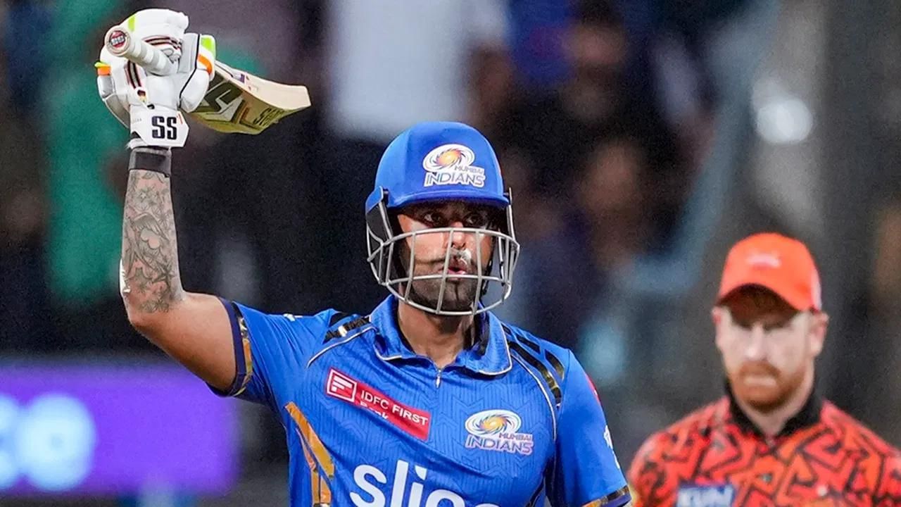 IPL 2024: MI vs SRH: મુંબઈએ હૈદરાબાદને 7 વિકેટે હરાવ્યું, સૂર્યકુમાર યાદવે 51 બોલમાં ફટકારી શાનદાર સદી