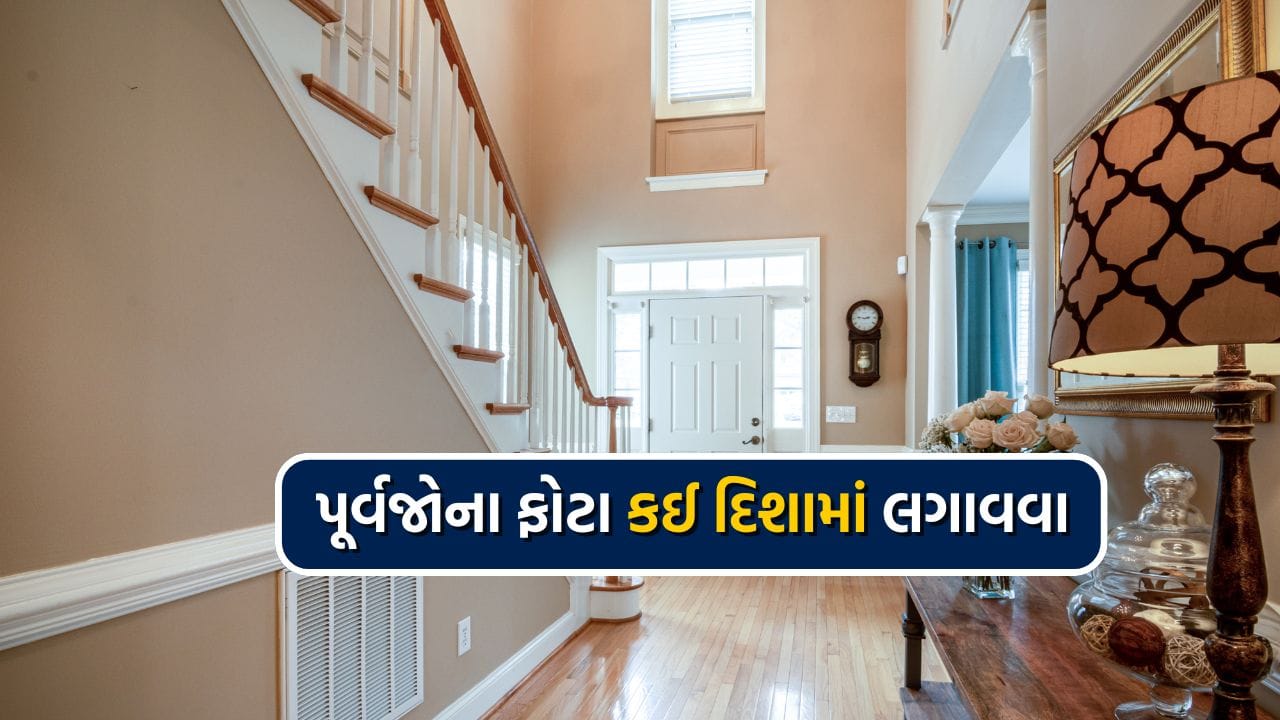 ઘણી વખત દિશાઓની યોગ્ય જાણકારી ન હોવાને કારણે અથવા યોગ્ય માહિતીના અભાવે આપણે આપણા મૃત પૂર્વજોનો ફોટો ગમે ત્યાં લગાવી દઈએ છીએ. જેની આપણા જીવન પર નકારાત્મક અસર પડે છે. આજના લેખમાં આપણે જાણીશું કે પૂર્વજોની તસવીરો કઈ દિશામાં લગાવવી જોઈએ.