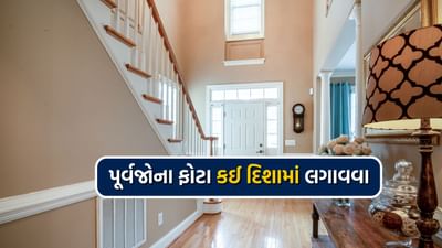 ઘણી વખત દિશાઓની યોગ્ય જાણકારી ન હોવાને કારણે અથવા યોગ્ય માહિતીના અભાવે આપણે આપણા મૃત પૂર્વજોનો ફોટો ગમે ત્યાં લગાવી દઈએ છીએ. જેની આપણા જીવન પર નકારાત્મક અસર પડે છે. આજના લેખમાં આપણે જાણીશું કે પૂર્વજોની તસવીરો કઈ દિશામાં લગાવવી જોઈએ.