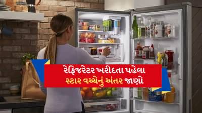 શું તમે રેફ્રિજરેટર ખરીદવા માંગો છો? પહેલા 4 અને 5 સ્ટાર રેટિંગ વચ્ચેનો તફાવત જાણો