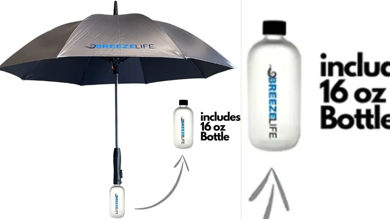 Powerful Fan Also Available : In this smart umbrella, you install a powerful fan, which you can control with the help of a button. You are also provided with charging facility in this smart umbrella. The special thing is that a water bottle has also been installed in this umbrella. Which sprays water on activation, due to which this umbrella gives cool air, the company has provided many color options in this umbrella. However, the price of each color varies.