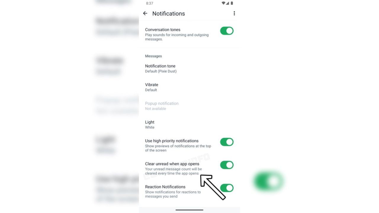 તેમાંથી, WhatsApp નવા ફીચર અપડેટમાં Unread મેસેજની ગણતરીને સાફ કરવા માટે એક ફીચર લાવવાની તૈયારી કરી રહ્યું છે. WABetaInfoના રિપોર્ટ અનુસાર, આ ફીચર કેવી રીતે કામ કરશે તે બતાવવા માટે એક સ્ક્રીનશોટ પણ શેર કરવામાં આવ્યો છે.