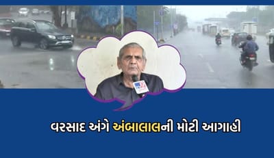 વરસાદને લઈને હવામાન નિષ્ણાંત અંબાલાલ પટેલે કરી આ મોટી આગાહી, આ બે દિવસોમાં ગુજરાતમાં પડશે ધોધમાર વરસાદ- Video