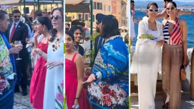 Anant-Radhika Pre-Wedding: અનંત-રાધિકાના પ્રી-વેડિંગ ફંક્શનની ઇનસાઇટ તસવીરો સામે આવી, રાધિકા લાગી રહી છે બાર્બી ડોલ, જુઓ શાનદાર photo