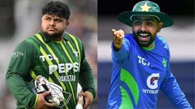 Video: આઝમ ખાન ફરી બન્યો મજાક, બાબર આઝમની પાછળ બેસીને કરતો હતો આ કામ