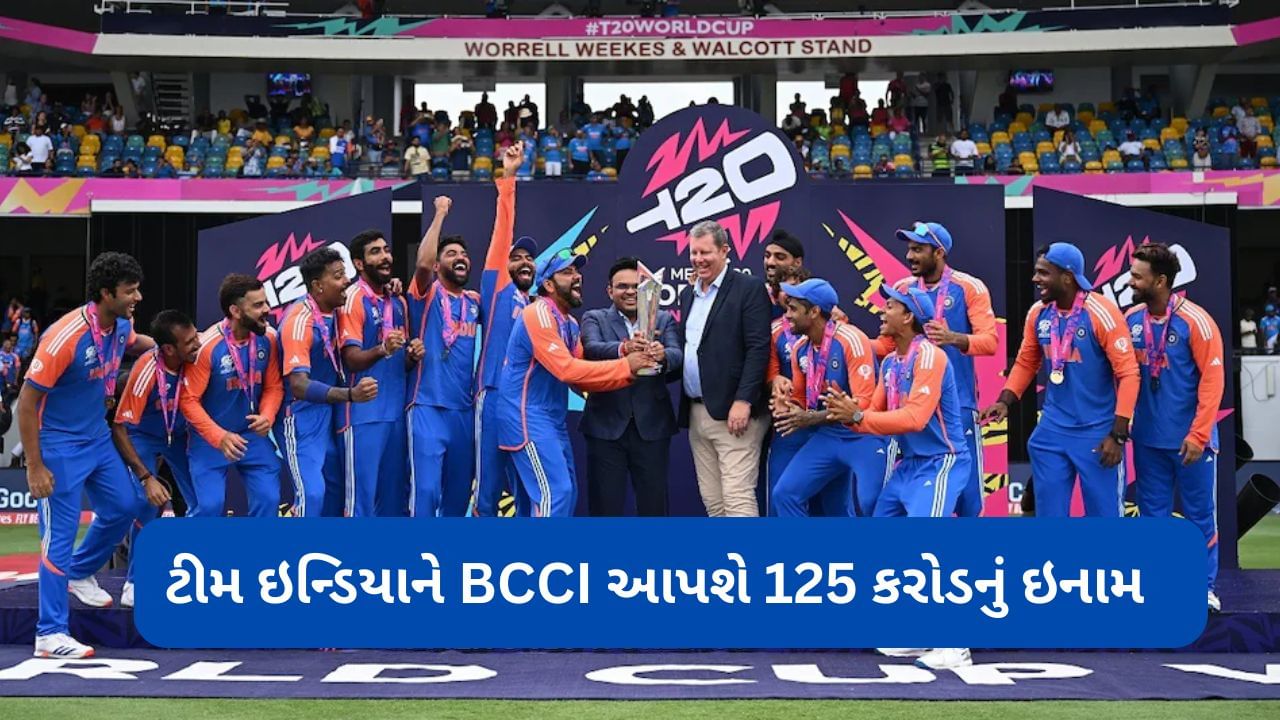 Prize Money for Team India : વર્લ્ડ કપ ચેમ્પિયન બનતા જ ભારતીય ટીમ પર પૈસાનો વરસાદ ... BCCIએ 125 કરોડ આપવાની જાહેરાત કરી