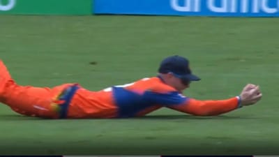 Video: T20 વર્લ્ડ કપનો સર્વશ્રેષ્ઠ કેચ...નેધરલેન્ડના ખેલાડીએ અદ્ભુત ફિલ્ડિંગ કરીને બધાના હોશ ઉડાવી દીધા