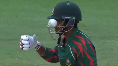 Video: T20 વર્લ્ડ કપમાં મોટી દુર્ઘટના ટળી, બાંગ્લાદેશી બેટ્સમેન બચી ગયો, નહીં તો કારકિર્દી ખતમ થઈ ગઈ હોત