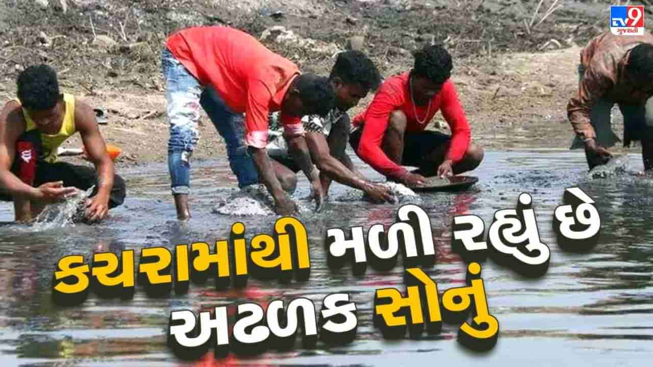 ભારતમાં સોનાની ખાણ બની રહ્યો છે કચરો : ગટર અને રસ્તાના કચરામાંથી મળી રહ્યું છે અઢળક સોનું