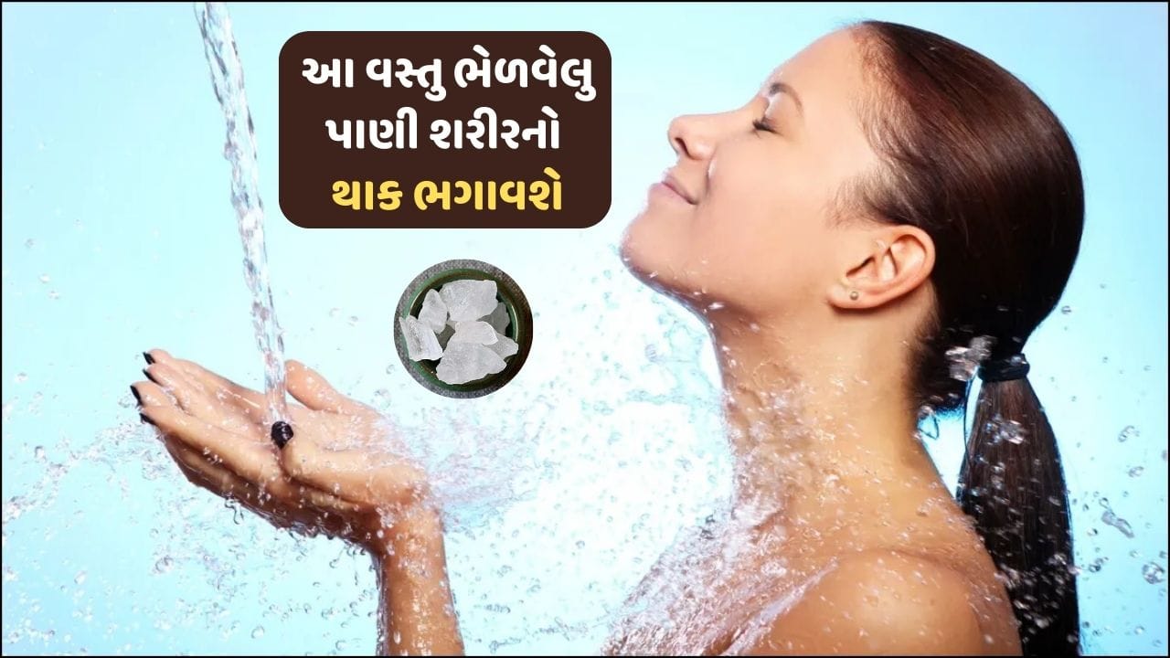 Health Tips : નહાવાના પાણીમાં એક ચપટી ભેળવી લો આ વસ્તુ, દિવસભરનો થાક ...