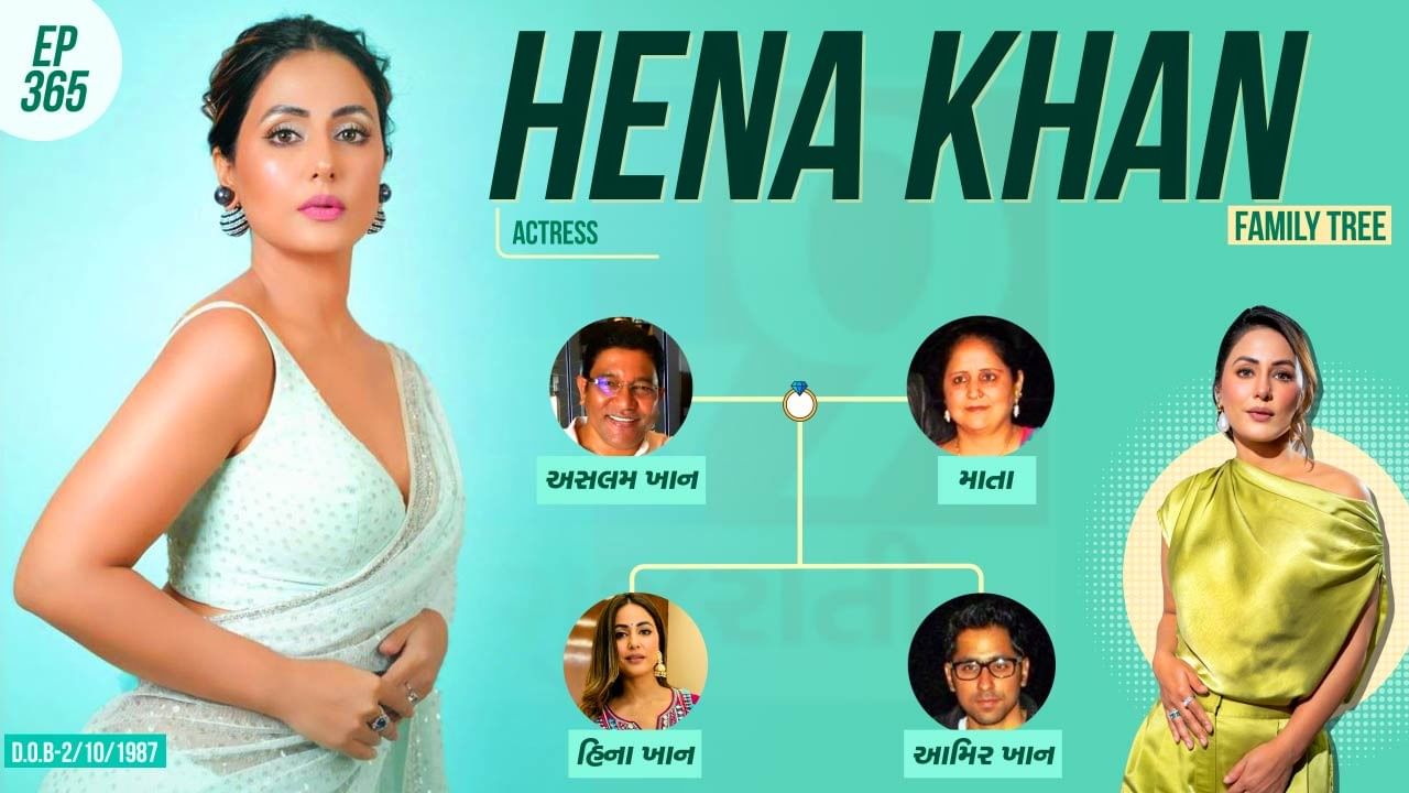 hena khan family