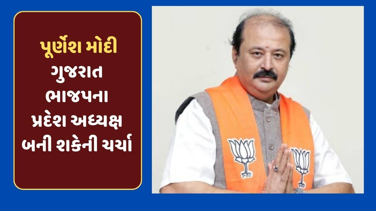 પૂર્ણેશ મોદી બની શકે છે ગુજરાત ભાજપના પ્રદેશ અધ્યક્ષ, જુઓ-Video