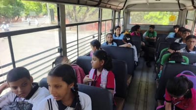 વલસાડમાં RTO તંત્ર ઘોર નિંદ્રામાં : સ્કૂલ બસ ફાયર સેફટીની દરકાર વિના દોડે છે! જુઓ વીડિયો