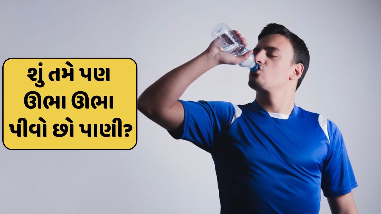 શું તમે પણ ઊભા ઊભા ગટગટાવો છો પાણી? તો થઈ શકે છે આ ગંભીર સમસ્યાઓ