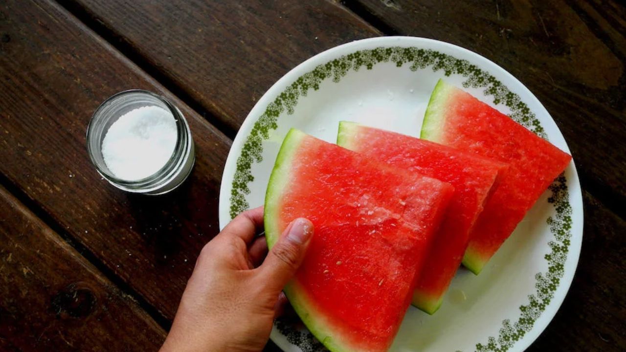 watermelon with Salt