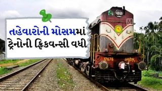 Special Trains : રક્ષાબંધનથી દિવાળી સુધી કન્ફર્મ સીટોની થઈ ગઈ છે વ્યવસ્થા, રેલવેએ 8 જોડી ટ્રેનોની વધારી ફ્રિકવન્સી