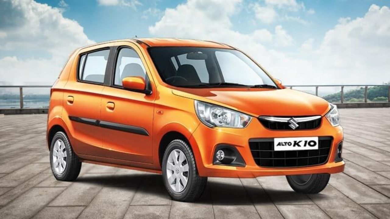 Maruti Suzuki Alto K10 CNG : મારુતિ સુઝુકી Alto K10 સૌથી સસ્તી CNG કાર છે. CNG વર્ઝનની એક્સ-શોરૂમ કિંમત 5.73 લાખ રૂપિયાથી શરૂ થાય છે. મારુતિ સુઝુકીનો દાવો છે કે Alto K10 CNG પ્રતિ કિલો CNG 33.85 કિમી સુધીની માઈલેજ આપી શકે છે.