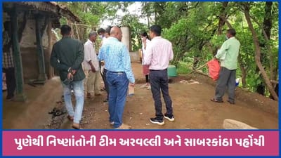 ચાંદીપુરાને લઈ અરવલ્લી અને સાબરકાંઠાની મુલાકાતે પહોંચી કેન્દ્રીય ટીમ, નિષ્ણાંતો દ્વારા રુબરુ નિરીક્ષણ કરાયું, જુઓ વીડિયો