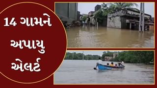 Dwarka Rain : ભારે વરસાદ ખાબક્તા વર્તુ 2 ડેમના 10 દરવાજા 2 ફૂટ ખોલાયા, 14 ગામને કરાયા એલર્ટ, જુઓ Video