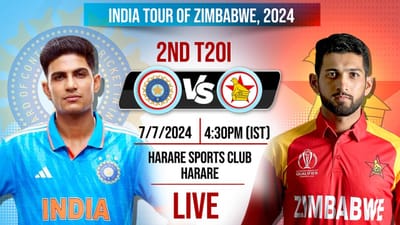 IND vs ZIM 2nd T20 Live Score : ટીમ ઈન્ડિયાએ જોરદાર વાપસી કરી, ઝિમ્બાબ્વેને 100 રનથી હરાવ્યું