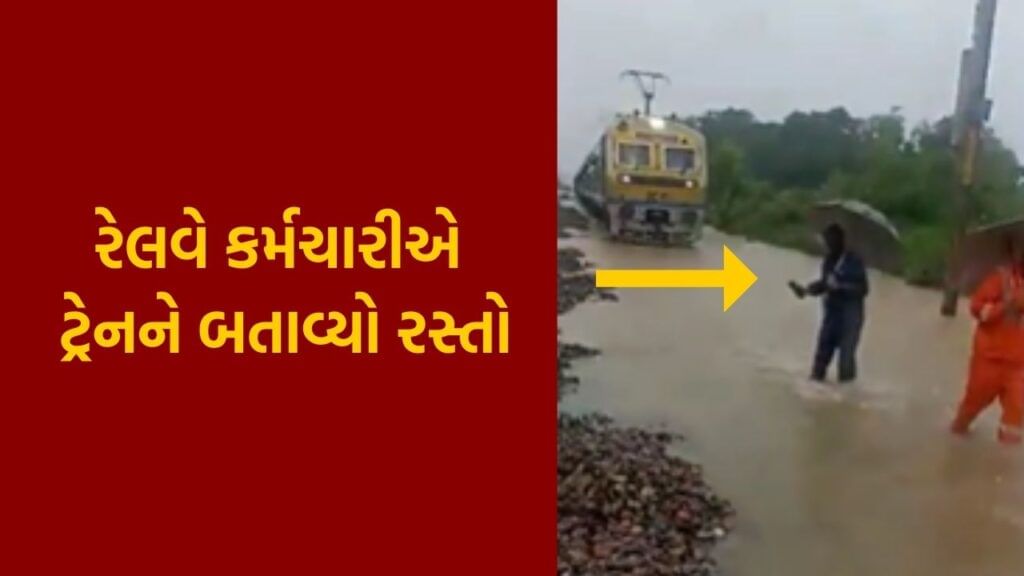 Monsoon 2024 Heavy Rain MP Katni Water Filled On Railway Track Video